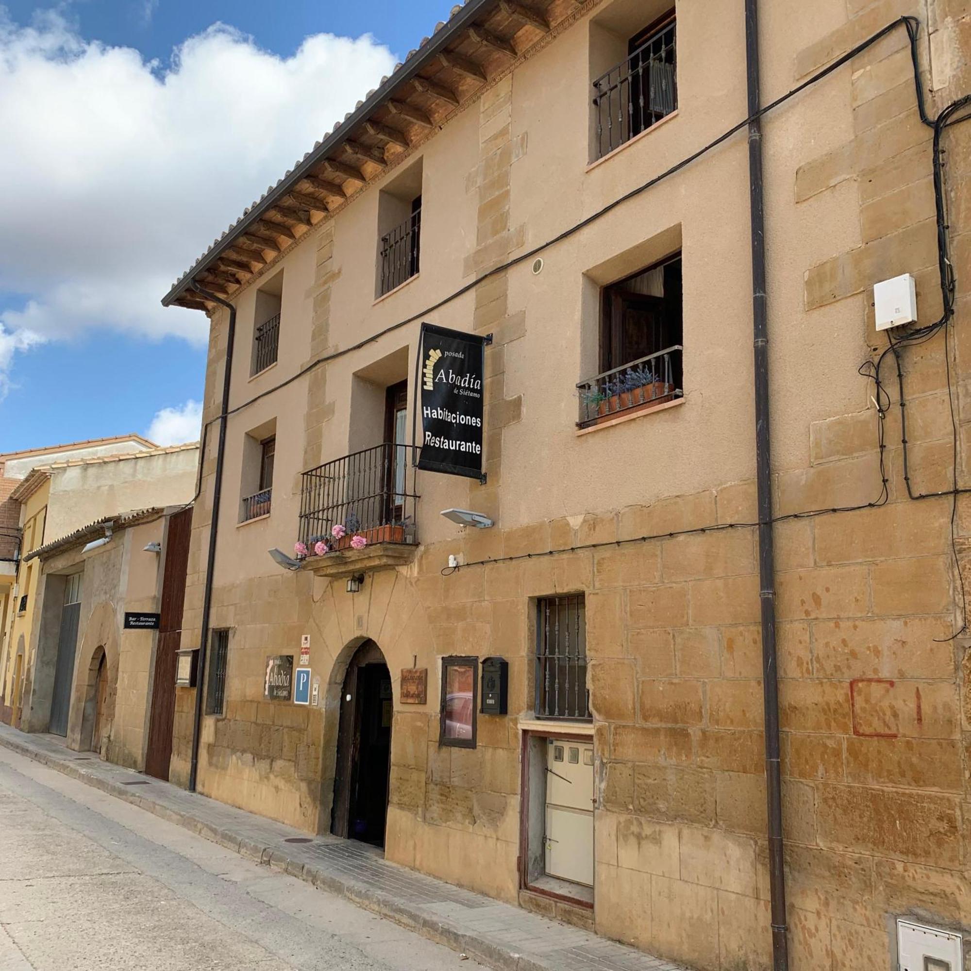 Posada Abadia De Siétamo Exterior photo
